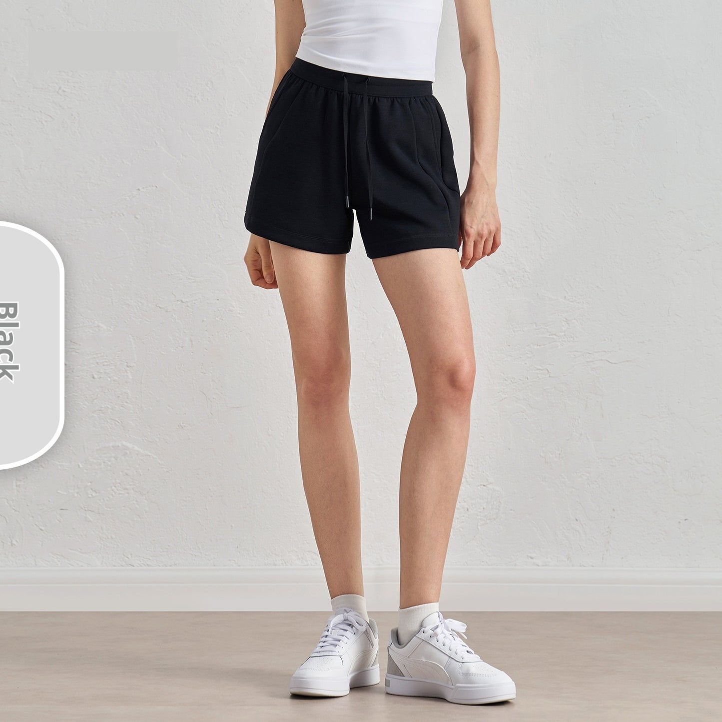 lilly clay loose workout shorts